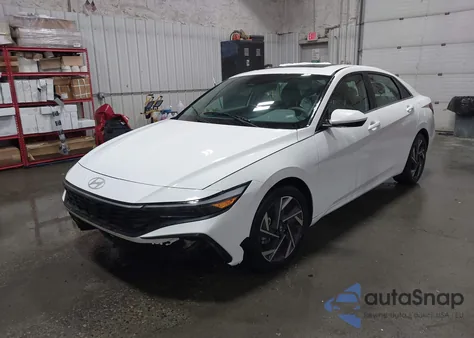 2025 Hyundai Elantra Sel Convenience from USA, damaged, VIN KMHLS4DG7SU973485